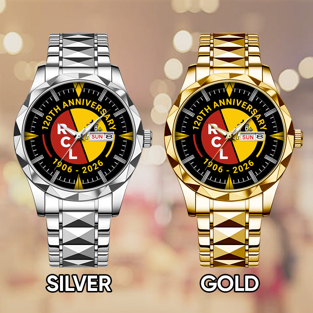 RC Lens 120th Anniversary Alloy Luxury Quartz Watch – TANTN19303