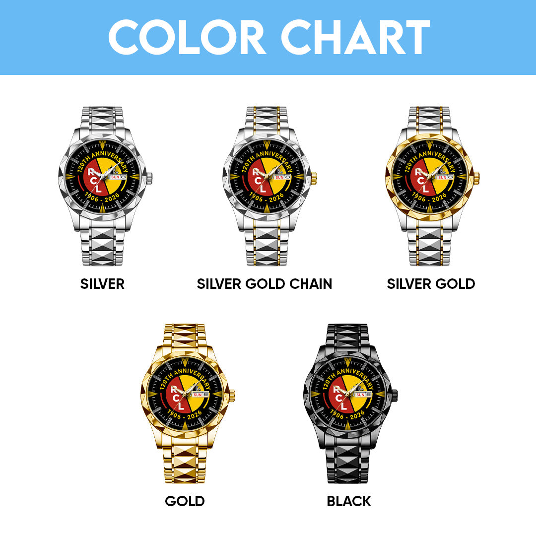 RC Lens 120th Anniversary Alloy Luxury Quartz Watch – TANTN19303
