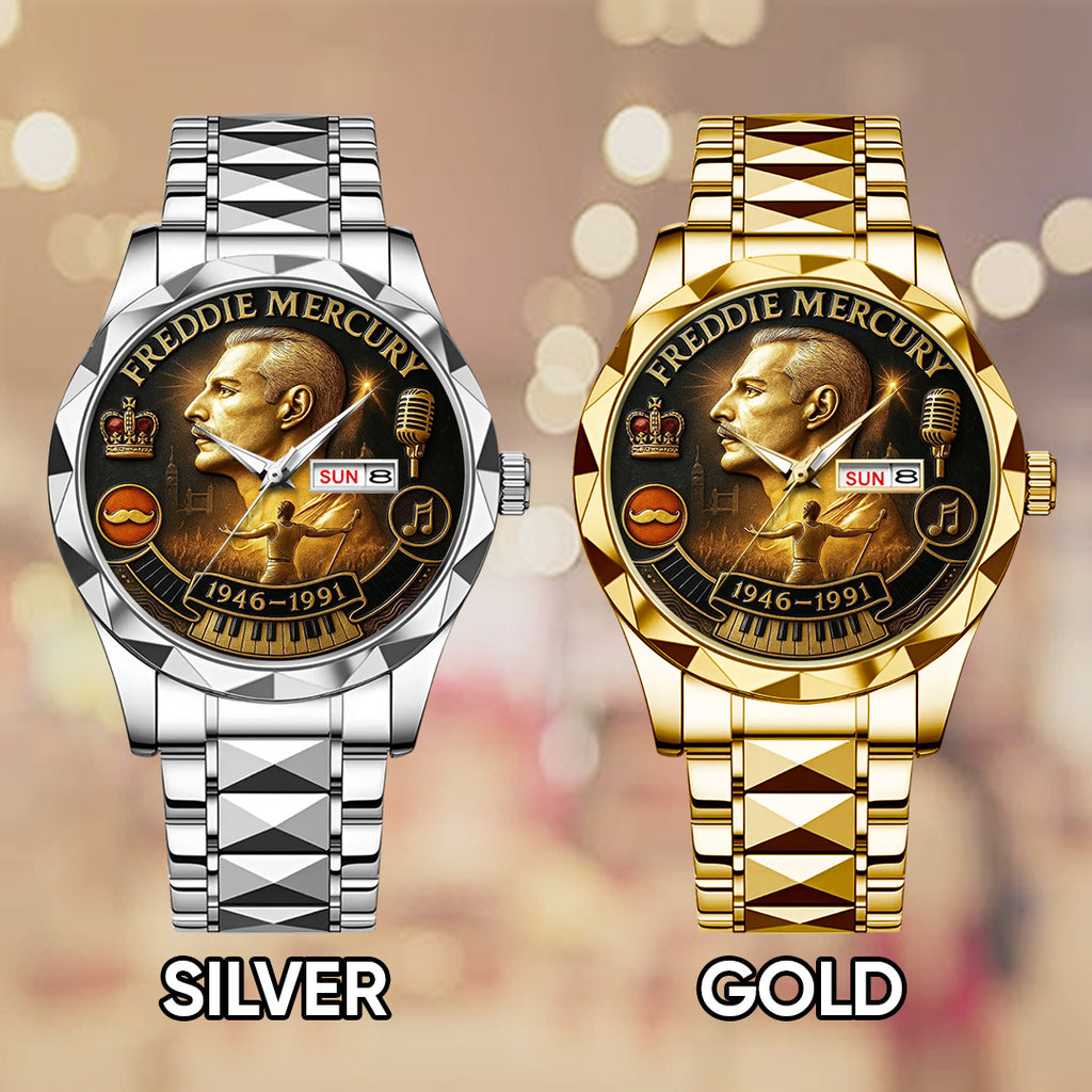 Freddie Mercury Alloy Luxury Quartz Watch – TANTN19409