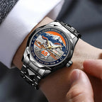 Denver Broncos 65th Anniversary Alloy Luxury Quartz Watch – TANTN19414