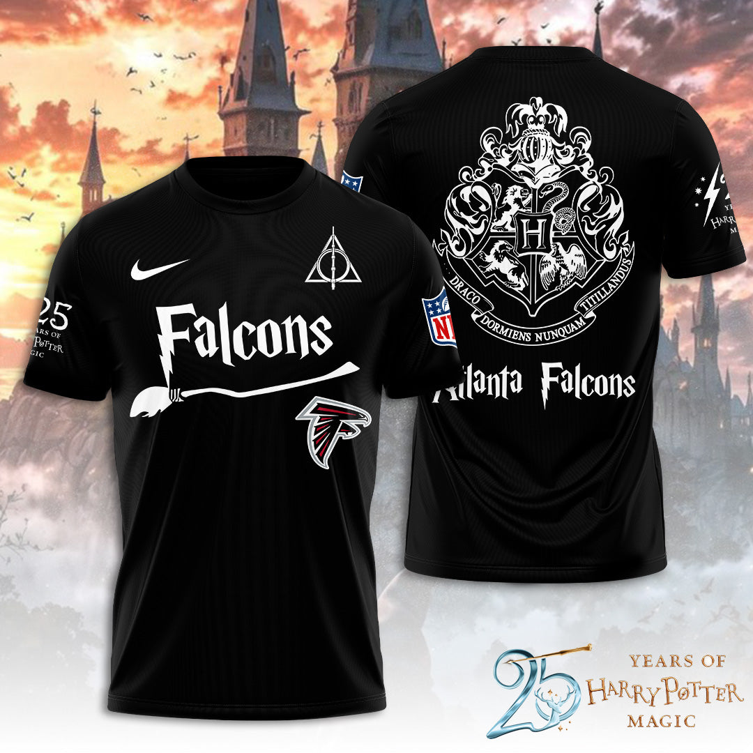 Atlanta Falcons x Harry Potter 25 Years of Magic 3D Apparel – TANTN19518