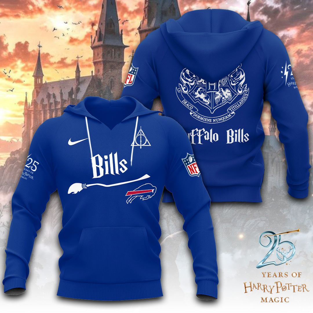 Buffalo Bills x Harry Potter 25 Years of Magic 3D Apparel – TANTN19520