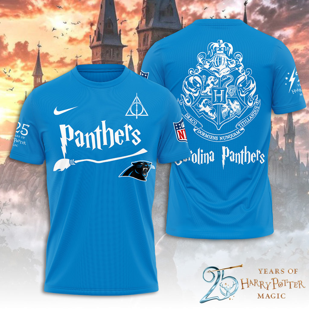 Carolina Panthers x Harry Potter 25 Years of Magic 3D Apparel – TANTN19521