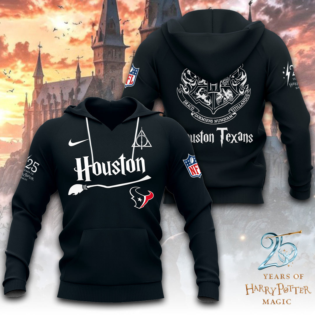 Houston Texans x Harry Potter 25 Years of Magic 3D Apparel – TANTN19529