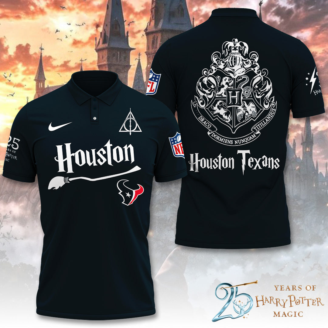 Houston Texans x Harry Potter 25 Years of Magic 3D Apparel – TANTN19529