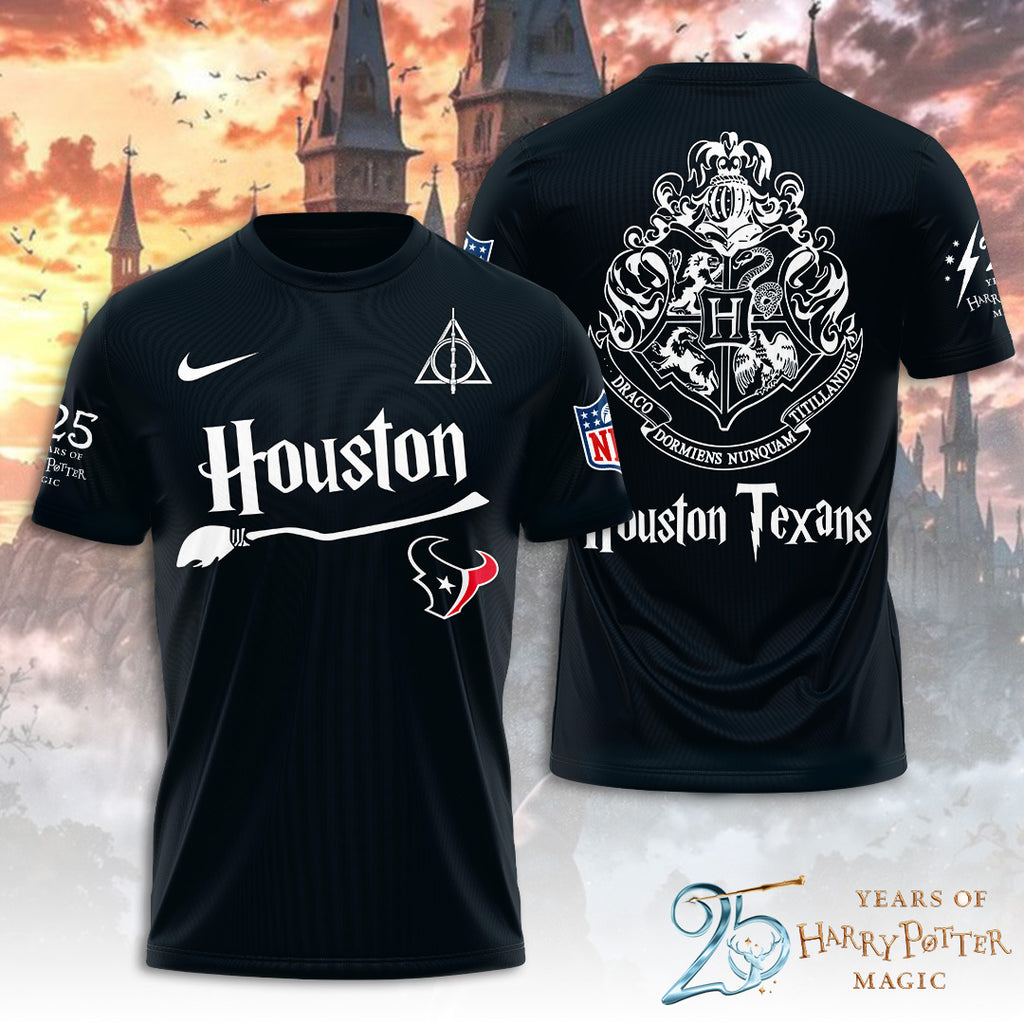 Houston Texans x Harry Potter 25 Years of Magic 3D Apparel – TANTN19529