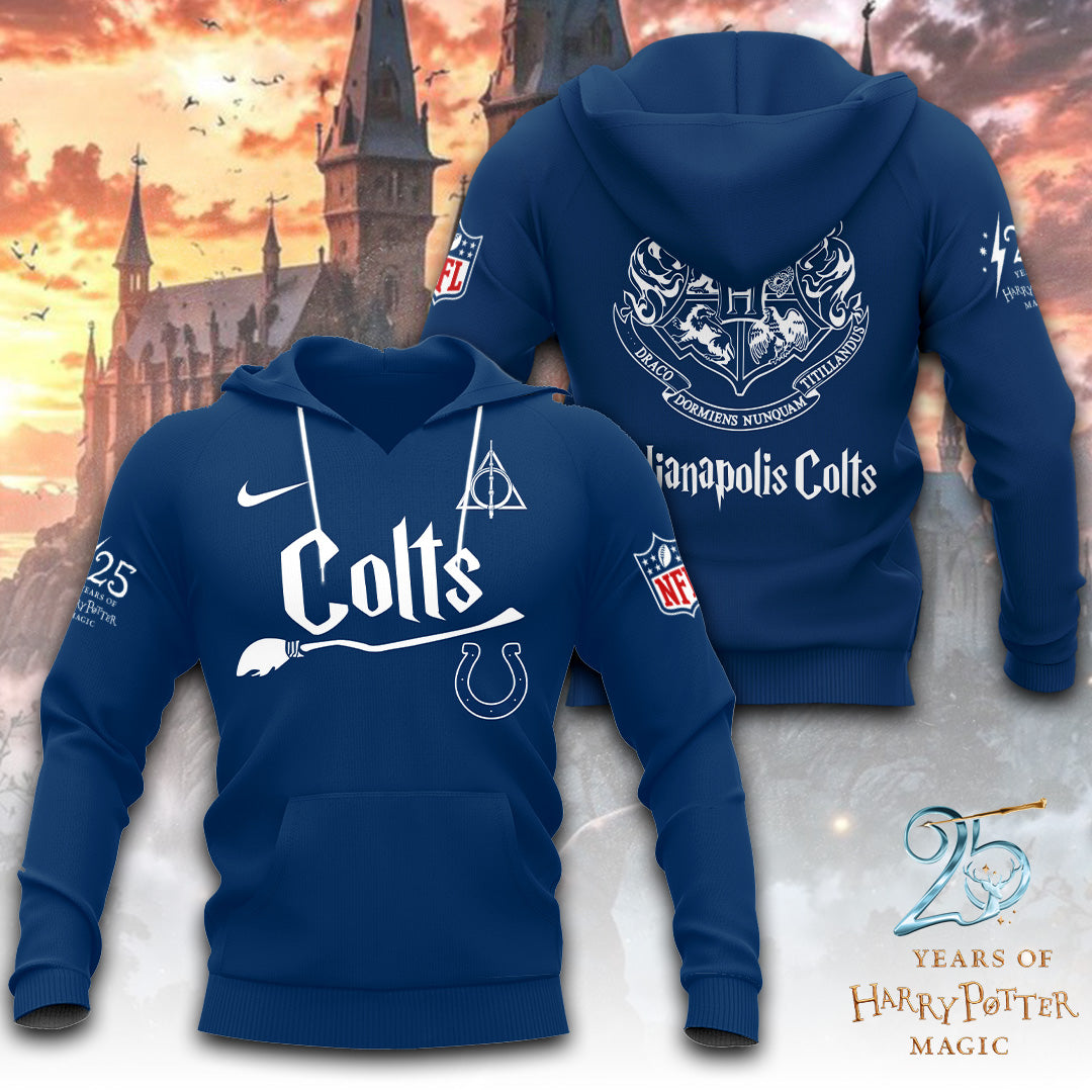 Indianapolis Colts x Harry Potter 25 Years of Magic 3D Apparel – TANTN19530
