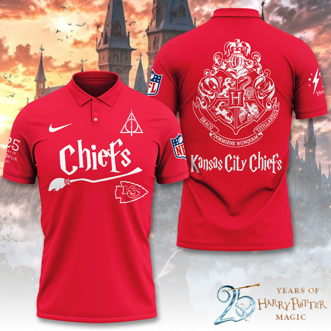 Kansas City Chiefs x Harry Potter 25 Years of Magic 3D Apparel – TANTN19532