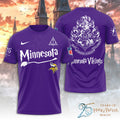 Minnesota Vikings x Harry Potter 25 Years of Magic 3D Apparel – TANTN19537
