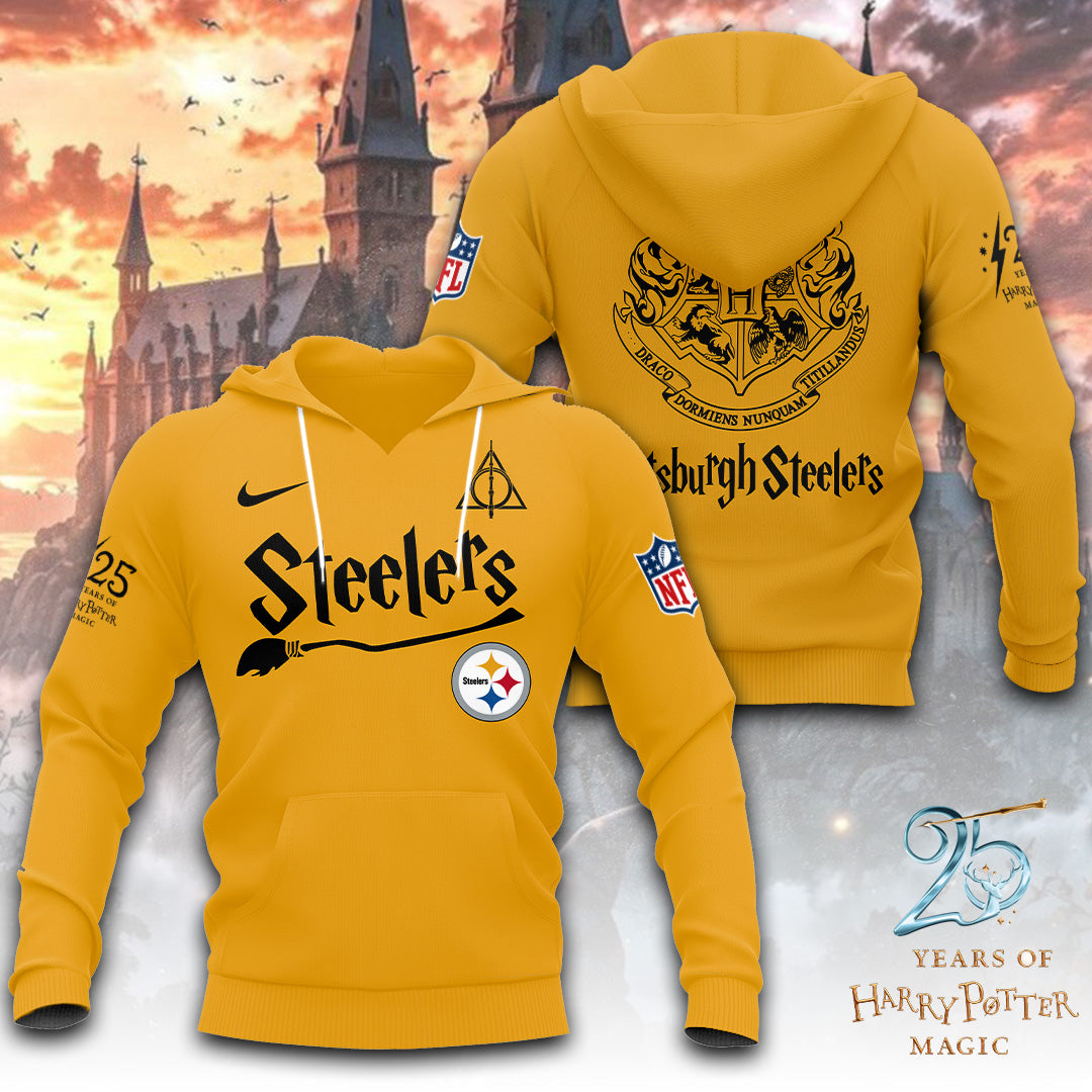 Pittsburgh Steelers x Harry Potter 25 Years of Magic 3D Apparel – TANTN19543