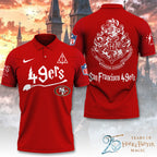 San Francisco 49ers x Harry Potter 25 Years of Magic 3D Apparel – TANTN19544