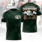 Miami Hurricanes Football 3D Apparel – TANTN19861