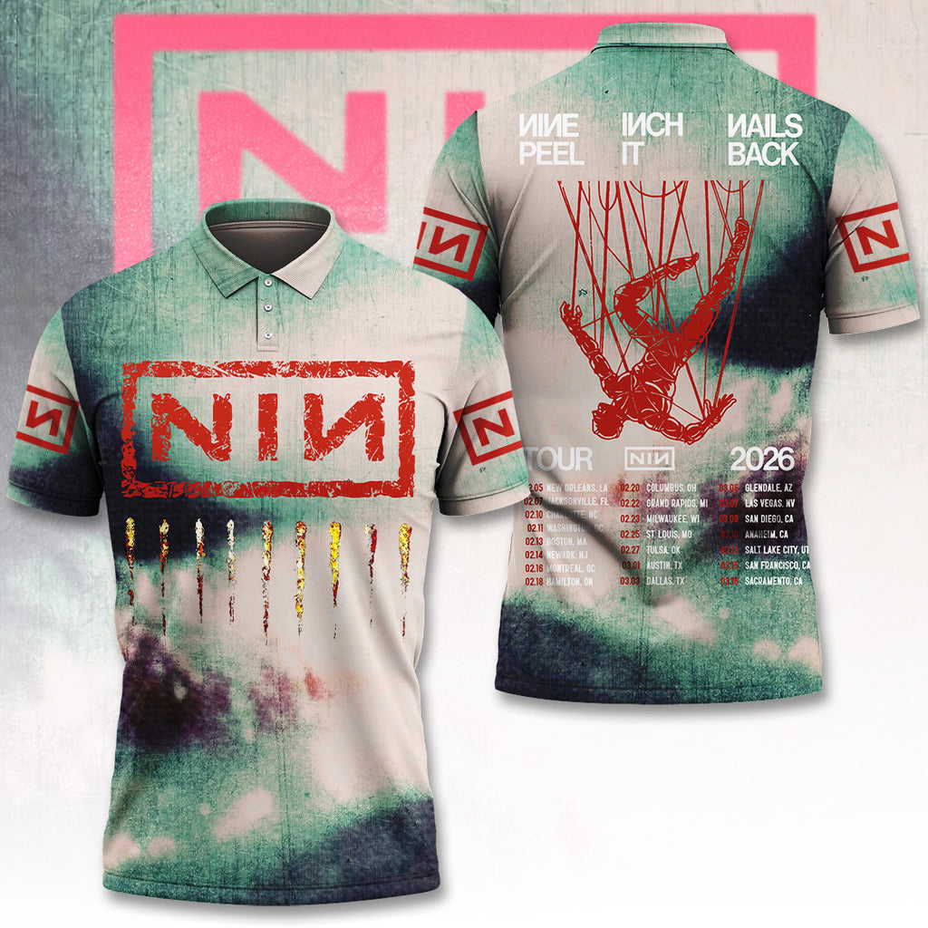 Nine Inch Nails Tour 2026 3D Apparel – TANTN20041