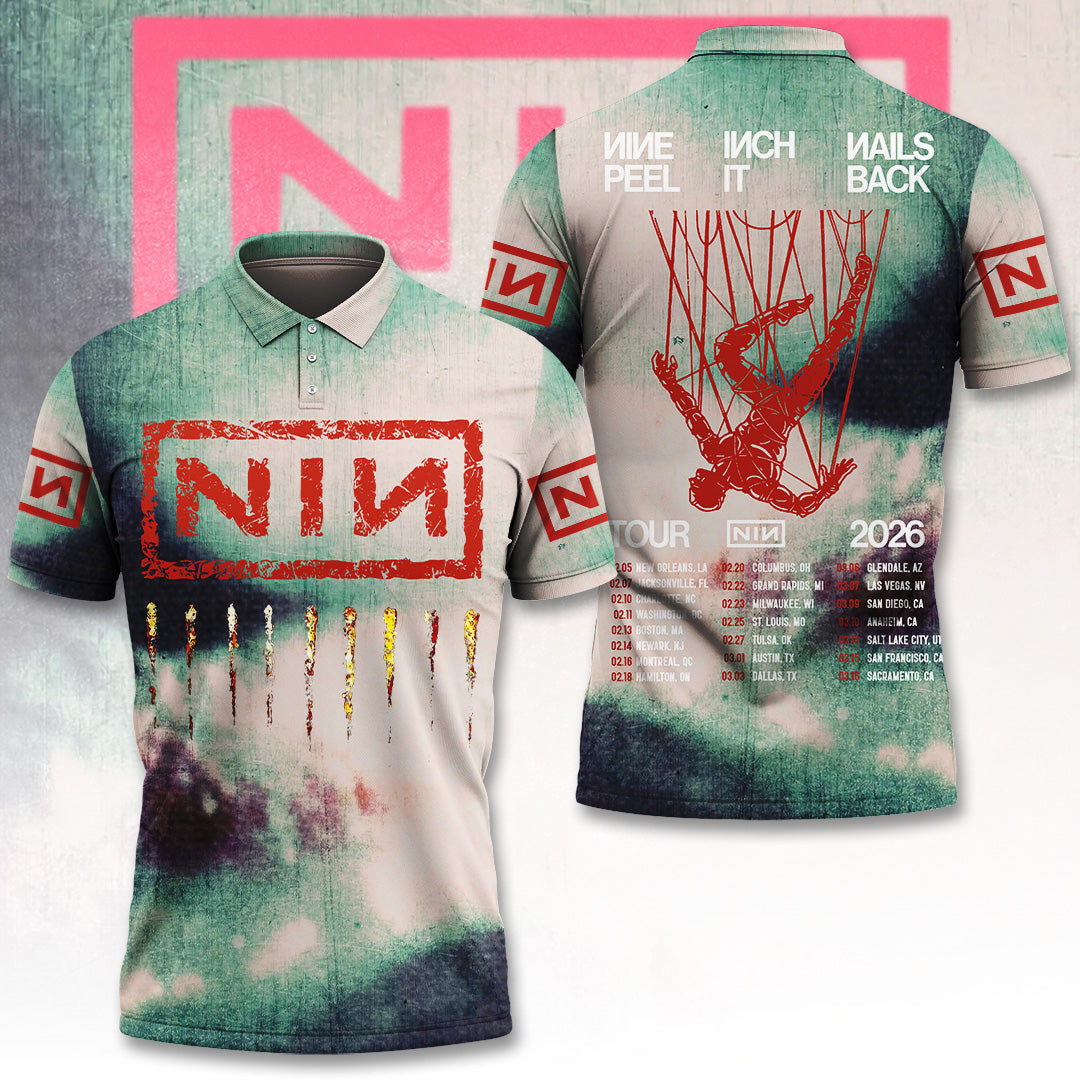 Nine Inch Nails Tour 2026 3D Apparel – TANTN20041