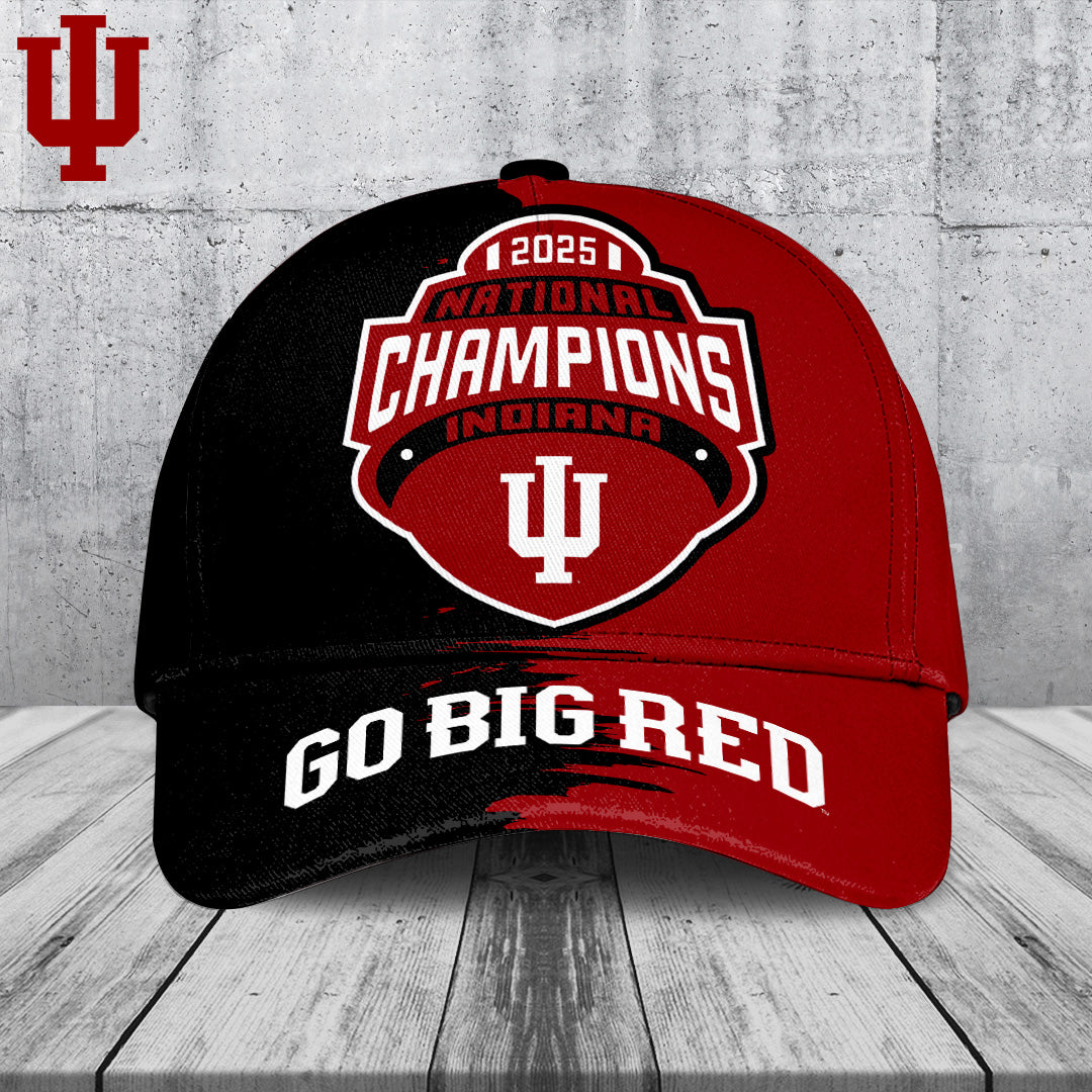 Indiana Hoosiers Football 2025 National Champions Classic Cap – TANTN20153