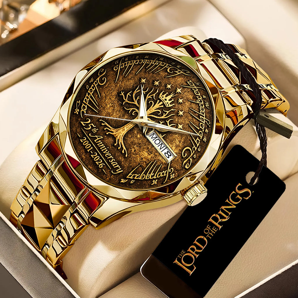 The Lord Of The Rings 25th Anniversary Alloy Luxury Quartz Watch – TANTN20362