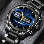 Toronto Blue Jays 50th Anniversary Black Stainless Steel Watch – TANTN20542