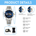 Toronto Blue Jays 50th Anniversary Alloy Luxury Quartz Watch – TANTN20543