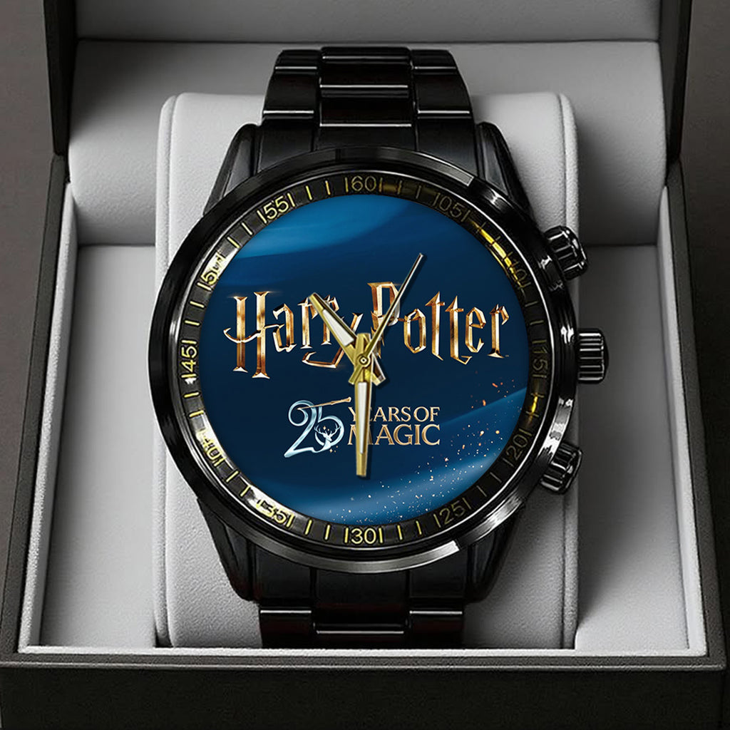 Harry Potter 25th Anniversary 2026 Black Stainless Steel Watch – TANTN20550