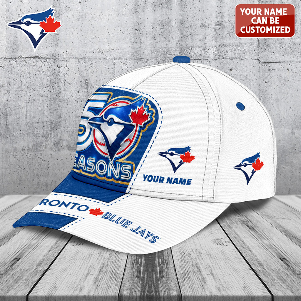 Personalized Toronto Blue Jays 50th Anniversary Classic Cap – TANTN20572