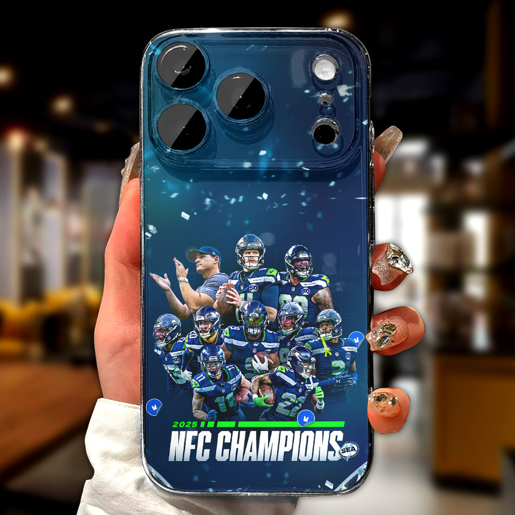 Seattle Seahawks 2025 NFC Champions Phone Case – TANTN20637