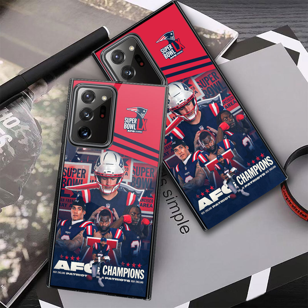 New England Patriots 2025 AFC Champions Phone Case – TANTN20642