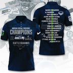 Seattle Seahawks 2025 NFC Champions 3D Apparel – TANTN20656