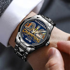 Seattle Seahawks 2025 NFC Champions Alloy Luxury Quartz Watch – TANTN20713