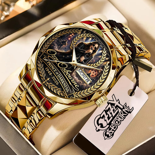 Ozzy Osbourne Alloy Luxury Quartz Watch – TANTN20715
