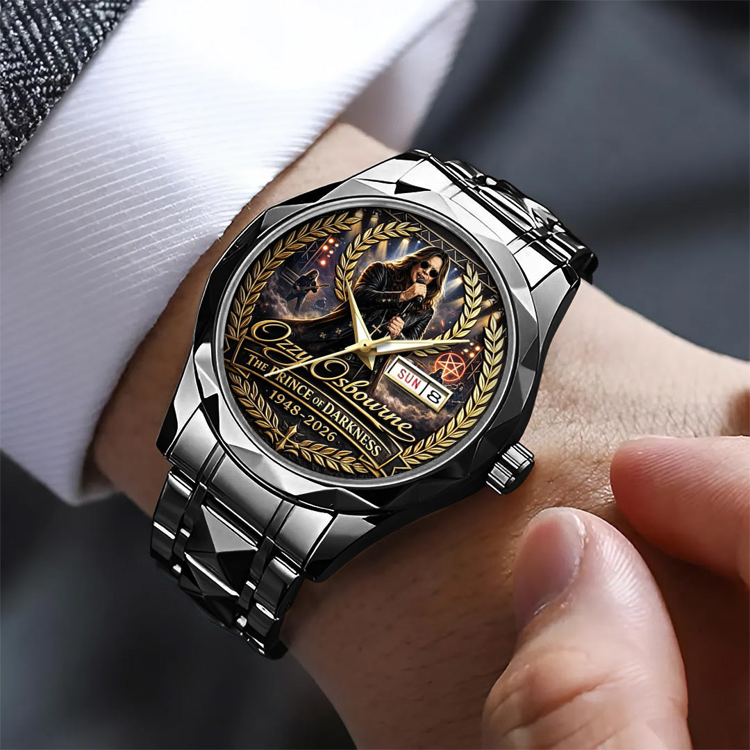 Ozzy Osbourne Alloy Luxury Quartz Watch – TANTN20715