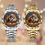 New England Patriots Alloy Luxury Quartz Watch – TANTN20832