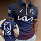 Brisbane Broncos 2026 Zip Polo Shirt – TANTN20873