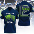 Seattle Seahawks 2025 Super Bowl LX Champions 3D Apparel – TANTN21002