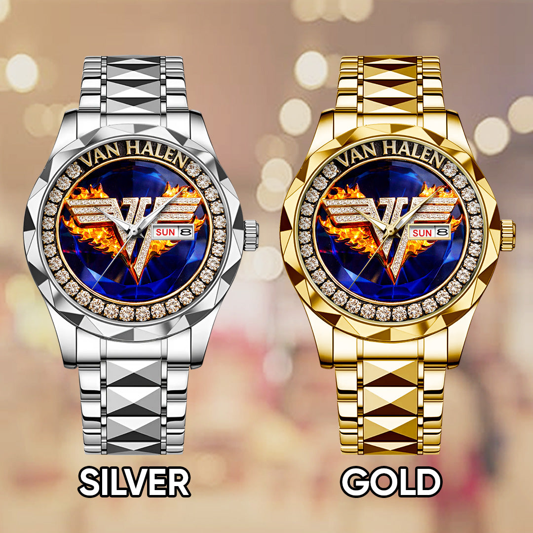 Van Halen Alloy Luxury Quartz Watch – TANTN21100