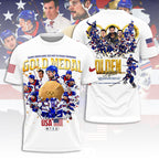 USA Men's Hockey 2026 Winter Olympics Gold Medal 3D Apparel – TANTN21163