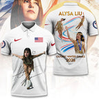 Alysa Liu Olympic Winter Games 2026 3D Apparel – TANTN21169
