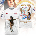Alysa Liu Olympic Winter Games 2026 3D Apparel – TANTN21169