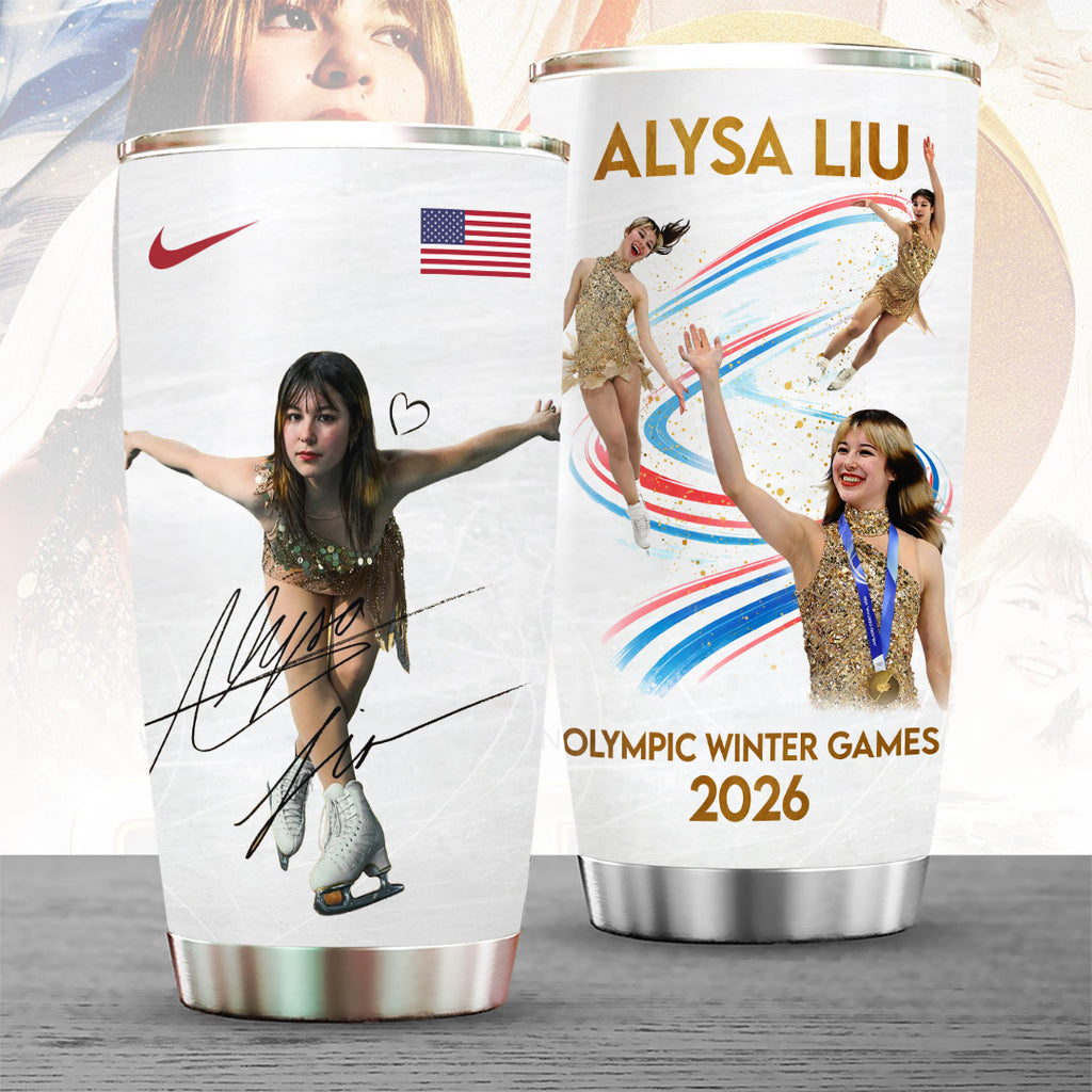 Alysa Liu Olympic Winter Games 2026 Tumbler Cup – TANTN21170