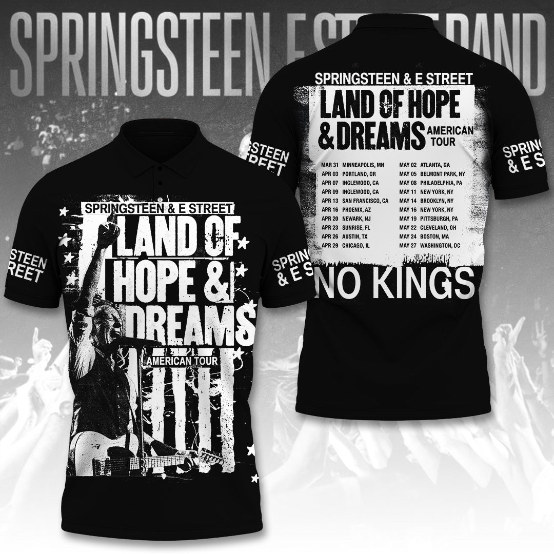 Bruce Springsteen Tour 2026 3D Apparel – TANTN21193