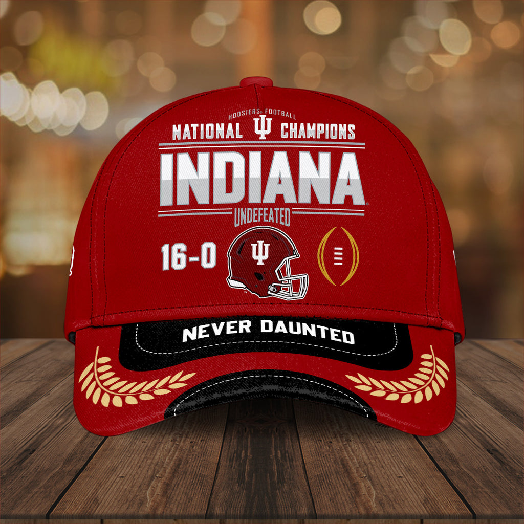 Indiana Hoosiers Football 2025 National Champions Classic Cap – TANTN21215