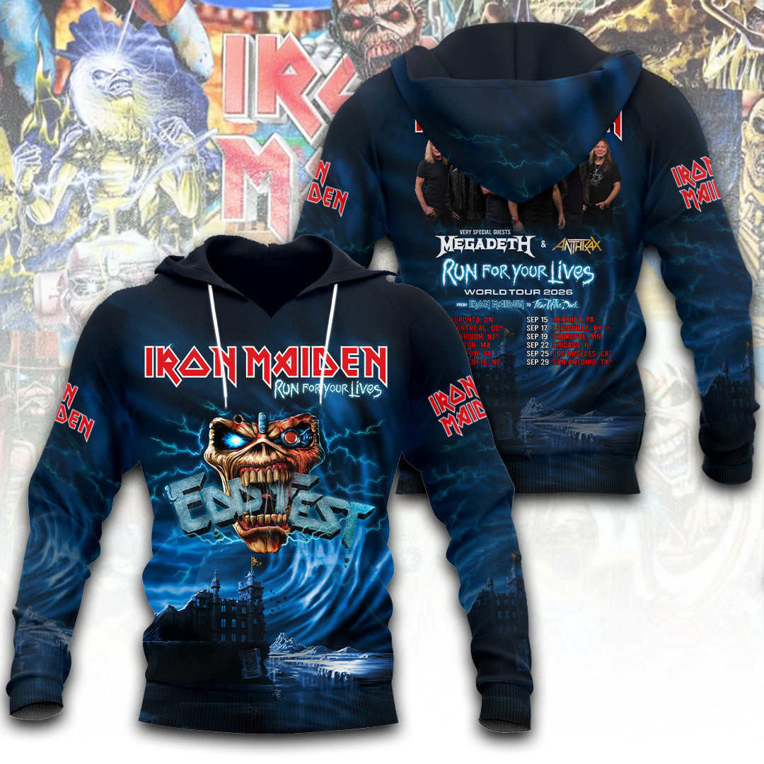 Iron Maiden Tour 2026 3D Apparel – TANTN21218
