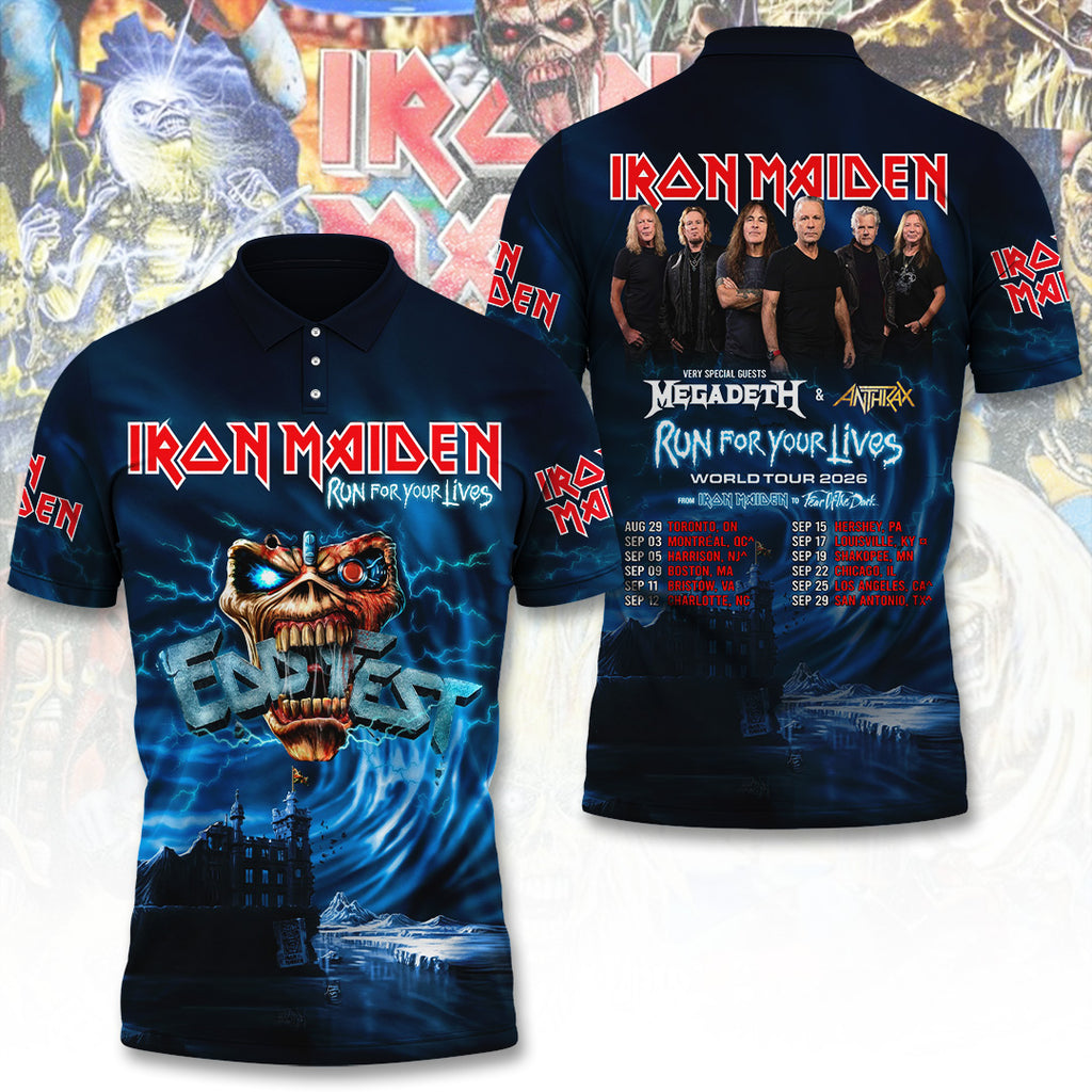 Iron Maiden Tour 2026 3D Apparel – TANTN21218