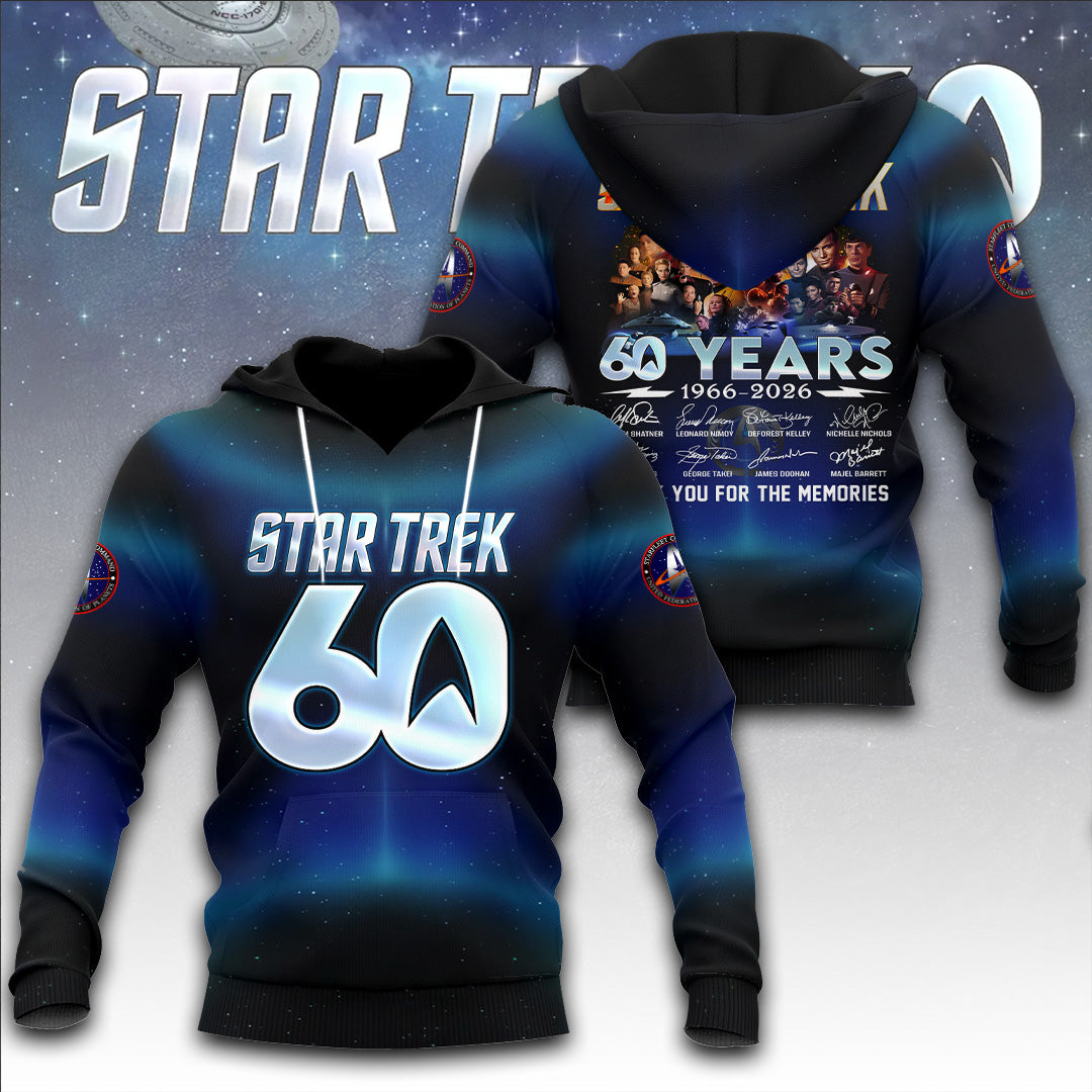 Star Trek 60th Anniversary 2026 3D Apparel – TANTN21232