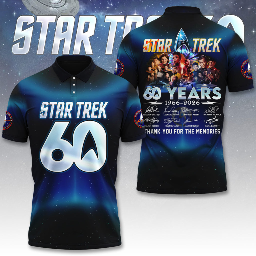 Star Trek 60th Anniversary 2026 3D Apparel – TANTN21232