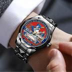 Toronto Blue Jays 50th Anniversary Alloy Luxury Quartz Watch – TANTN21266