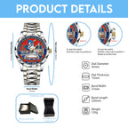 Toronto Blue Jays 50th Anniversary Alloy Luxury Quartz Watch – TANTN21266