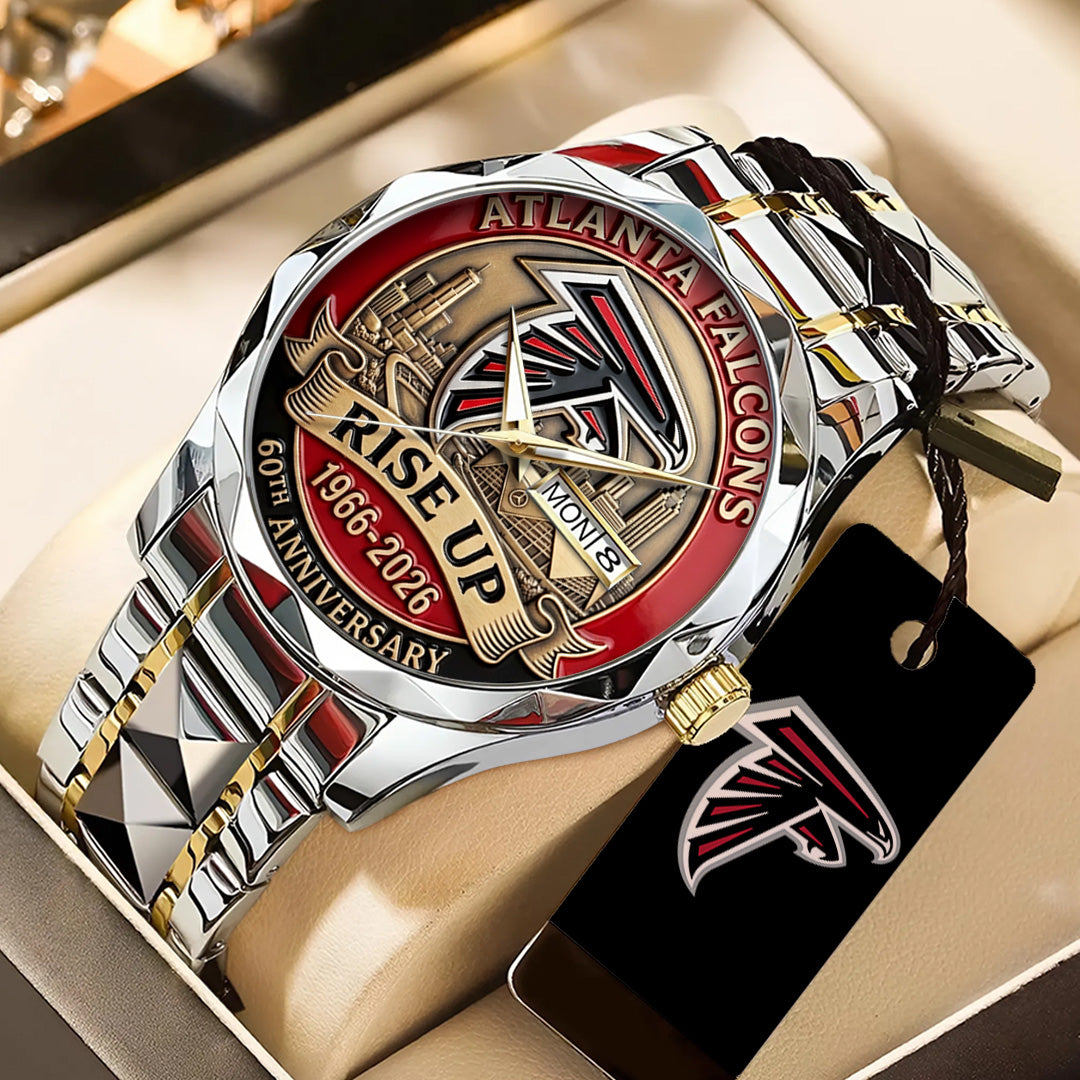 Atlanta Falcons Alloy Luxury Quartz Watch – TANTN21270