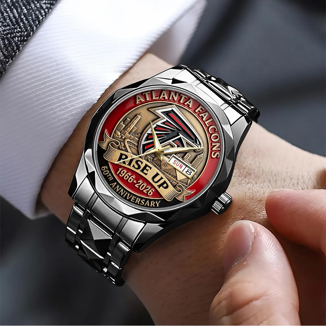 Atlanta Falcons Alloy Luxury Quartz Watch – TANTN21270