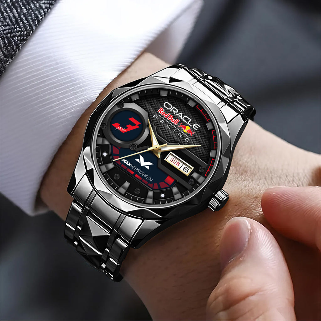 Red Bull Racing x Max Verstappen Alloy Luxury Quartz Watch – TANTN21374