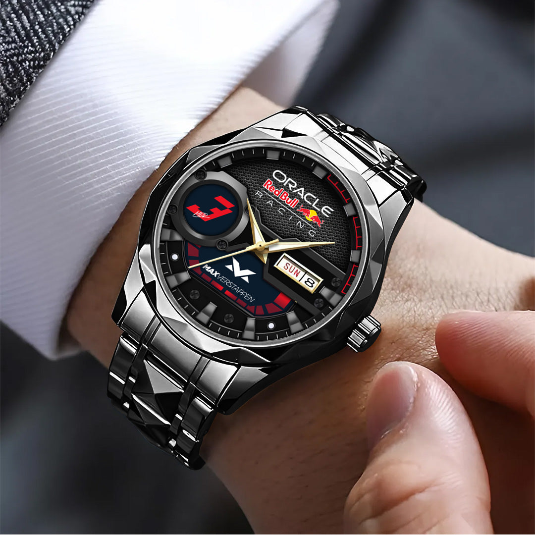 Red Bull Racing x Max Verstappen Alloy Luxury Quartz Watch – TANTN21374